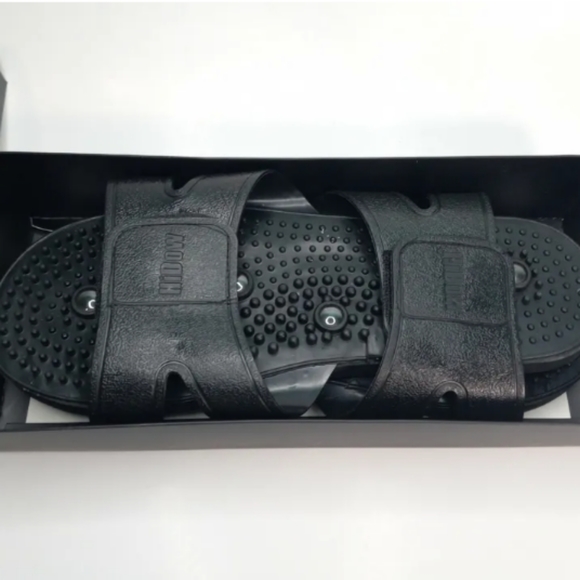 Tens Unit Muscle Stimulator Massager Adjustable Snap on Foot Pain Reliever - Picture 7 of 9